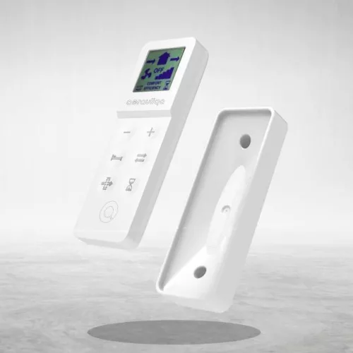 AERAULIQA Quantum Orion-150 Pro ISO egyhelyiséges hővisszanyerős szellőztető, páraérzékelővel, távirányítóval, kültéri hangcsillapító elemmel