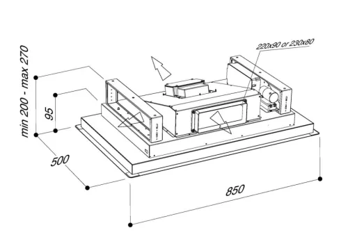 Sirius - Páraelszívó SLT-974 SCREEN EM TW WI-FI Fehér motor nélkül
