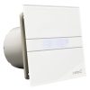 Cata E-100GTH ventilátor üveg előlappal, utószellőztető és páraérzékelő funkcióval, fehér
