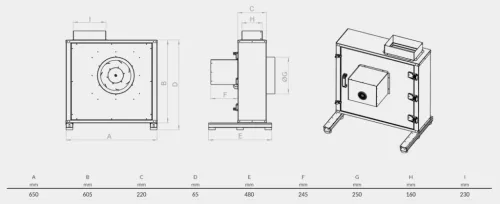 BVN - Ventilátor BKEF 315T