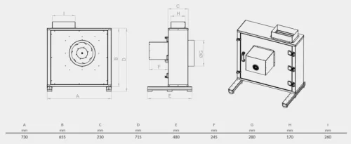 BVN - Ventilátor BKEF 355M