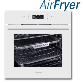   NODOR - Beépíthető sütő NorChef MO-6800 SW fehér AIR FRYER 