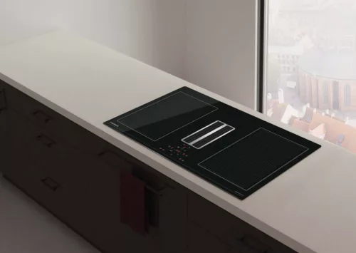 NODOR - NorCoock IS-N7220 BK indukciós főzőlap beépített elszívóval + plazma filter QUADRA 800 R