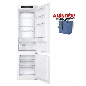   NODOR - Beépíthető hűtőszekrény kombinált NorFrost HAIL-193 TNF BI SL + Ajándék Hűtőtáska