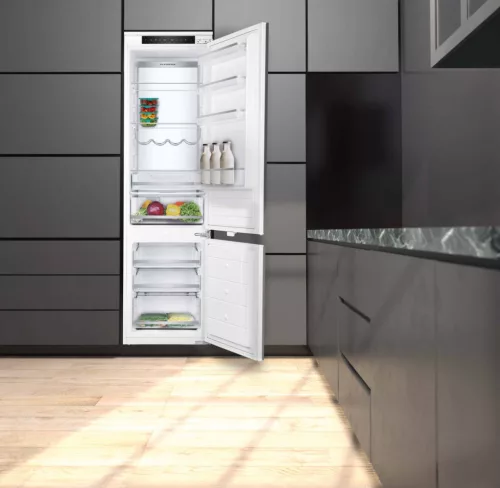 NODOR - Beépíthető hűtőszekrény kombinált NorFrost HAIL-193 TNF BI SL + Ajándék Hűtőtáska