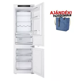   NODOR - Beépíthető hűtőszekrény kombinált NorFrost HAIL-177 TNF BI SL + Ajándék Hűtőtáska