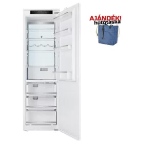   NODOR - Beépíthető hűtőszekrény NorFrost TNF-177 BI SL + Ajándék Hűtőtáska