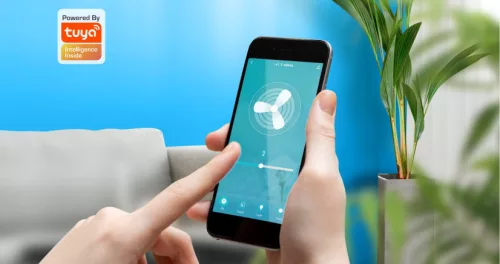 HOLTOP/AIRWOODS AV-TTW6-W egyhelyiséges hővisszanyerős szellőztető automata zsaluval, WiFi csatlakozással