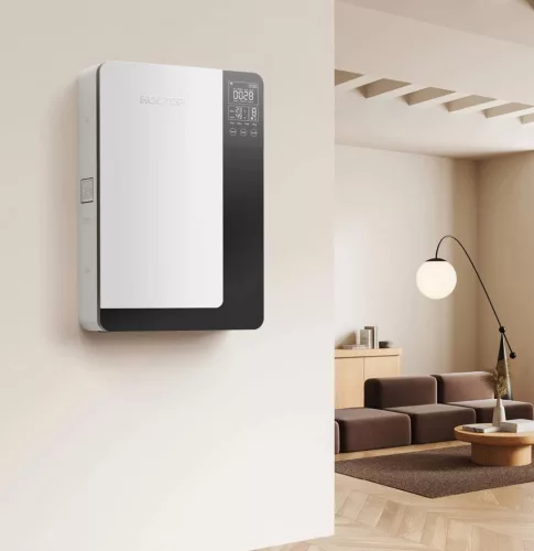 HOLTOP ERVQ-B150-1B1 (H02) egyhelyiséges hővisszanyerős szellőztető ENTALPIA hőcserélővel, CO2- és páraérzékelővel