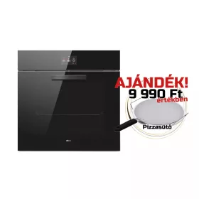   ELICA - Beépíthető sütő VIRTUS MULTI 60 TFT BL + Ajándék Pizzaszett
